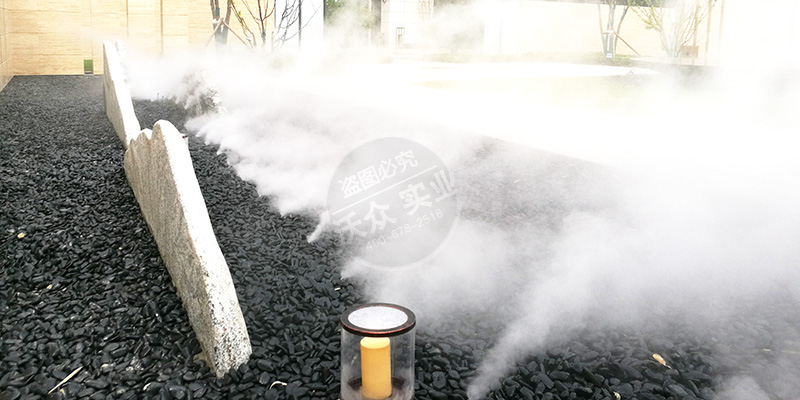 九和府小區人造霧系統 九和府小區人造霧系統